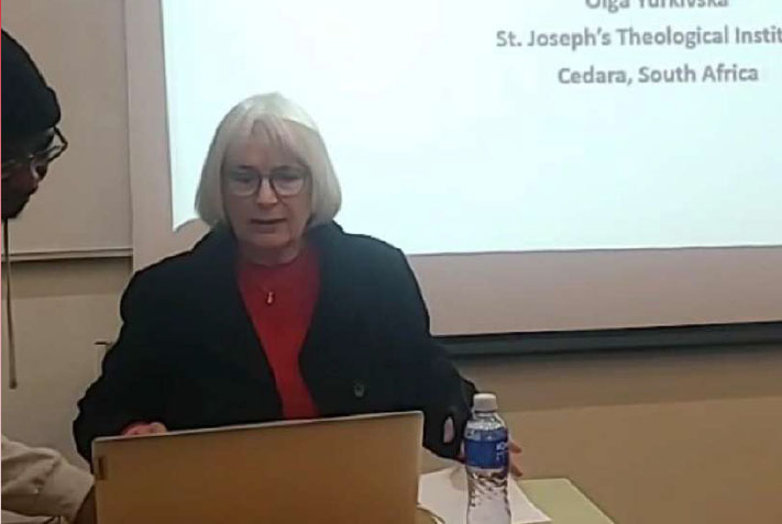 Olga Yurkivska, St. Joseph's Theological Institute, Cedara, South Africa